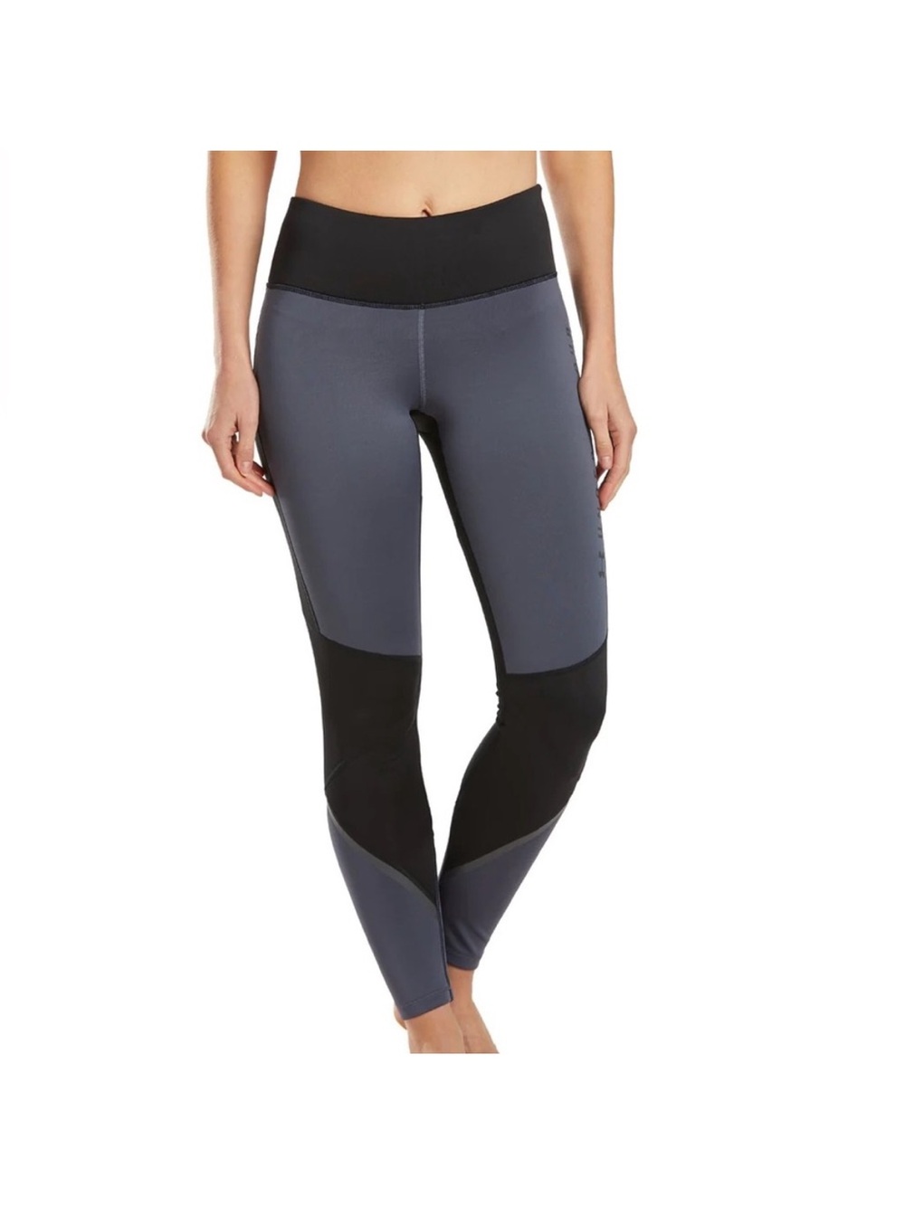 Under Armour ColdGear Compression Leggings Large Slate Blue Gray